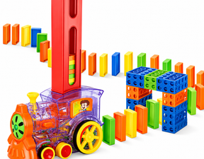 Tren Infantil de Juguete con Rieles