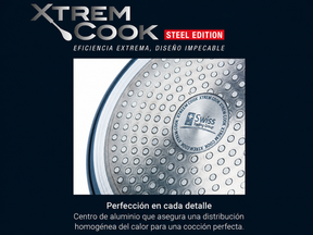 Set de Cocina Xtrem Cook Steel Edition 4 Piezas