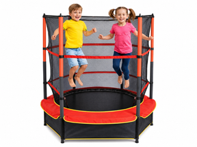 Cama Elástica Infantil de 1,4 m con Malla de Seguridad