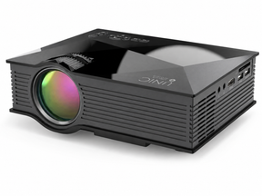 Proyector Mini UNIC1800 LED con HDMI, USB y SD