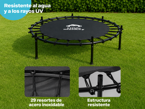 Cama Elástica Infantil de 1,4 m con Malla de Seguridad