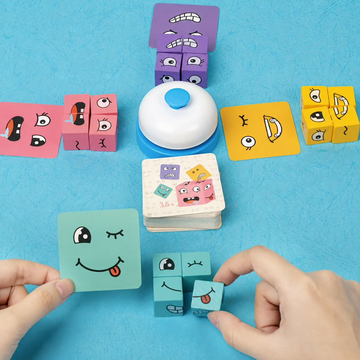 Juego de Expresiones Pequeño con Timbre 🫡🎁