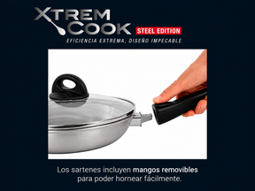 Set de Cocina Xtrem Cook Steel Edition 4 Piezas