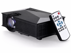 Proyector Mini UNIC1800 LED con HDMI, USB y SD