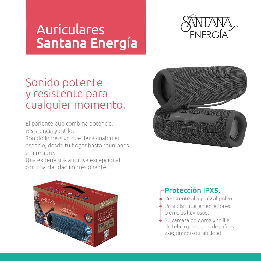 🔊⚡Santana Energía – Potencia que se siente, resistencia que acompaña