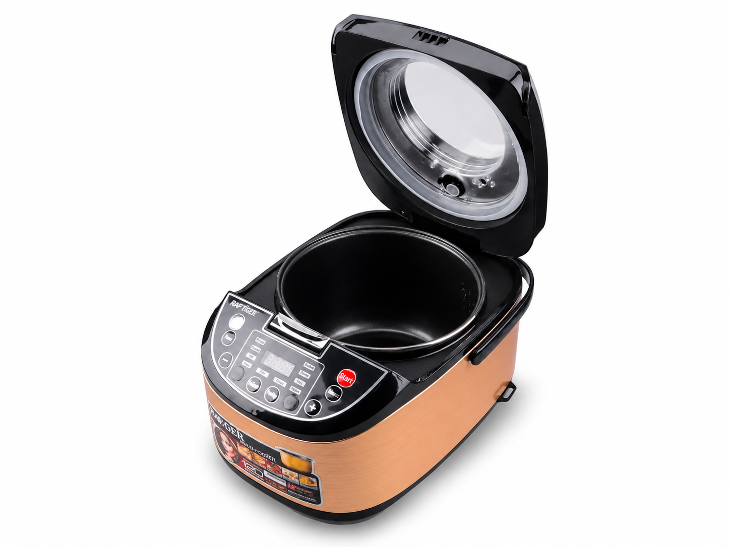 Olla Arrocera Eléctrica Multicocción RAF R.988 de 5 Litros y 900 W