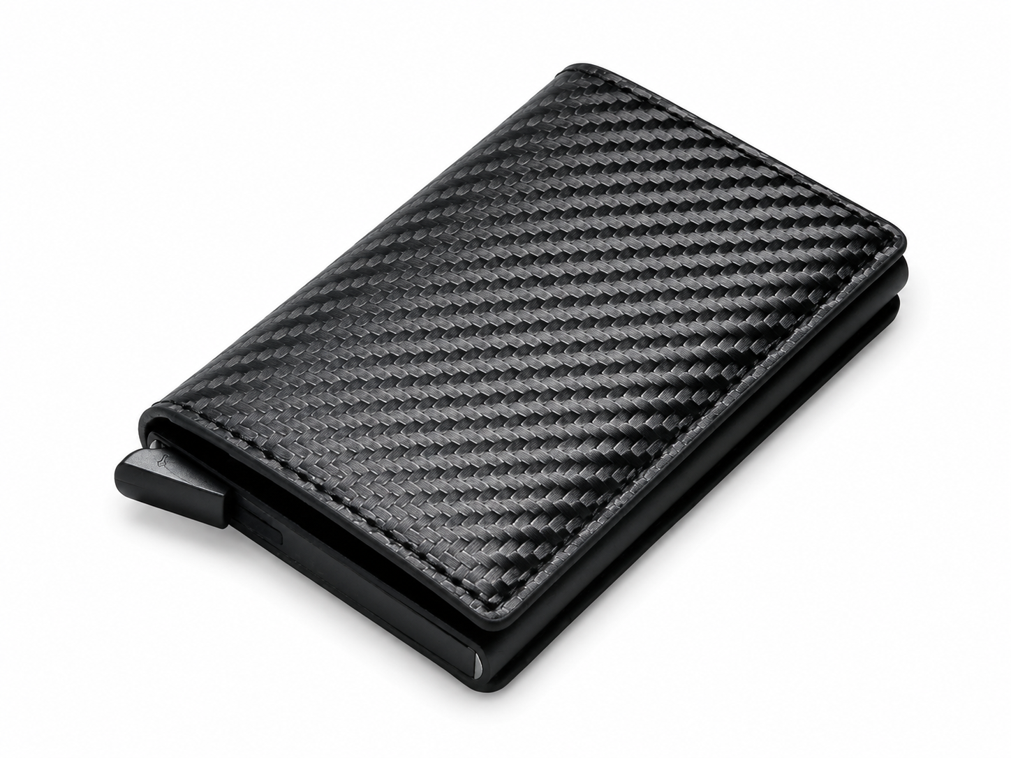 Billetera Tarjetero Minimalista RFID con Expulsor Automático