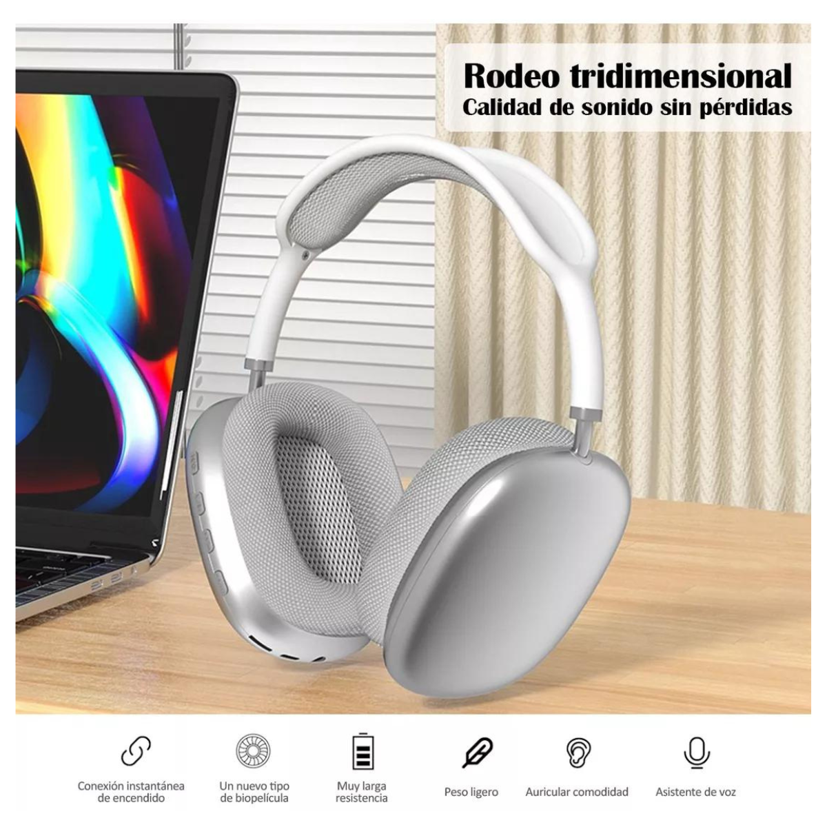 🎧 Audífonos Casco Bluetooth P9 Plus Max