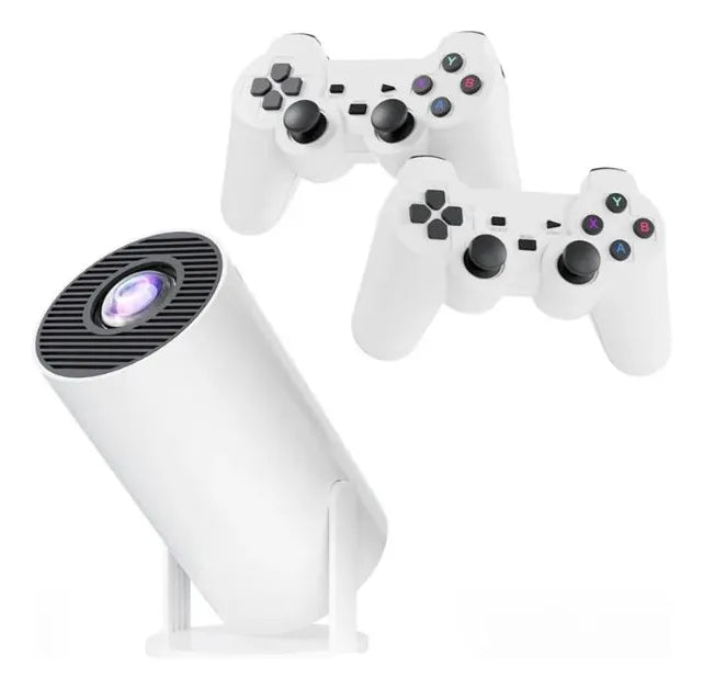 🎮📽️ Mini Proyector Smart 2 en 1 WiFi + Bluetooth