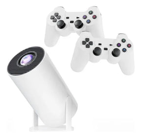 🎮📽️ Mini Proyector Smart 2 en 1 WiFi + Bluetooth