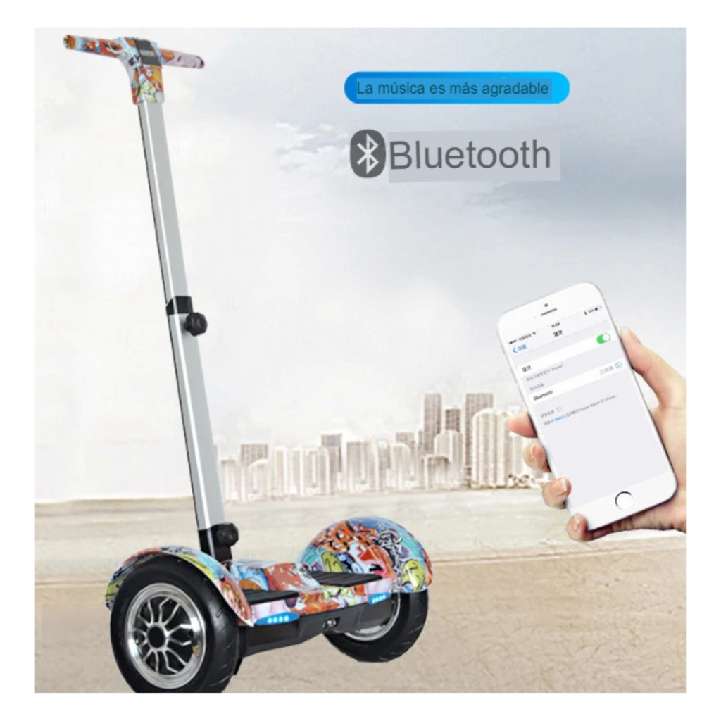 🛴 Scooter Eléctrico Smart Balance 10" Bluetooth