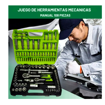 🔧Set de Herramientas 108 Piezas - Calidad Industrial🔧