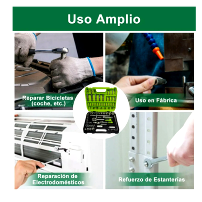 🔧Set de Herramientas 108 Piezas - Calidad Industrial🔧
