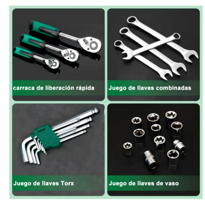 🔧Set de Herramientas 108 Piezas - Calidad Industrial🔧