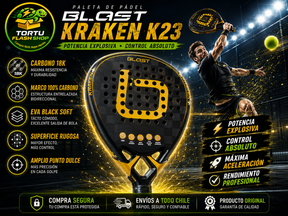 🎾 Pala de Pádel BLAST Kraken K23